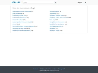Joblum België screenshot preview
