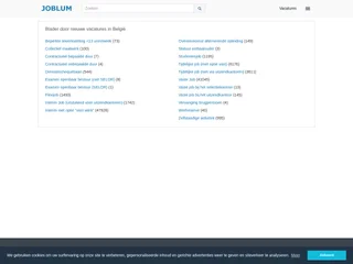 Joblum België platform preview Joblum België platform preview