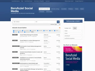 Berufsziel Social Media platform preview Berufsziel Social Media platform preview