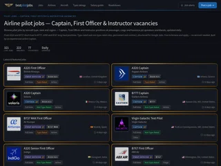 Best Pilot Jobs platform preview