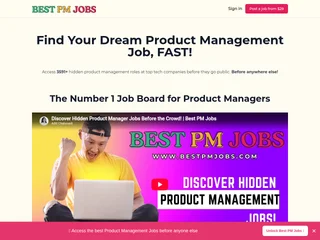 Best PM Jobs platform preview Best PM Jobs platform preview