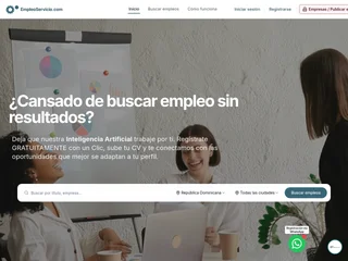EmpleoServicio.com platform preview EmpleoServicio.com platform preview