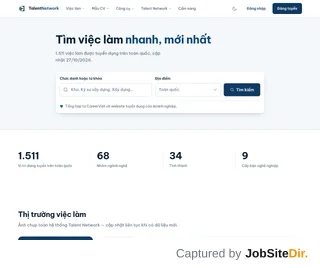 Talent Network platform preview