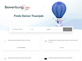 bewerbung.jobs platform preview