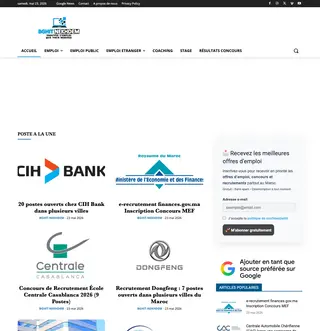 Bghit Nekhdem platform preview