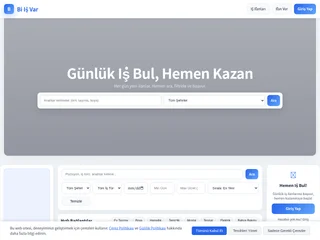 Bi İş Var platform preview Bi İş Var platform preview