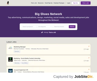 Big Shoes Network platform preview