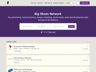 Big Shoes Network screenshot preview Big Shoes Network screenshot preview