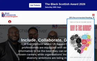 Black Professionals United Kingdom screenshot preview