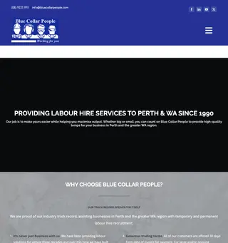 Blue Collar People platform preview