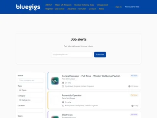 BlueGigs platform preview