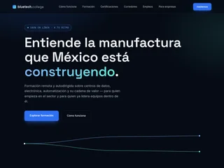 bluetech.college platform preview