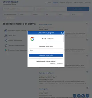 Acciontrabajo platform preview