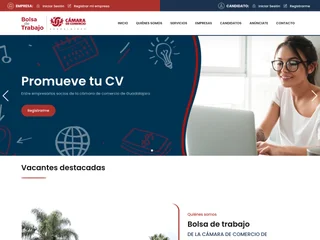 Bolsa de Trabajo | Cámara de Comercio Guadalajara screenshot preview Bolsa de Trabajo | Cámara de Comercio Guadalajara screenshot preview