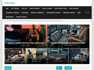 Bolsa de Trabajo en Cine y Afines platform preview Bolsa de Trabajo en Cine y Afines platform preview