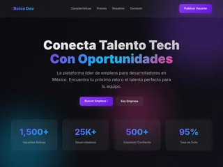 Bolsa Dev Trabajo screenshot preview Bolsa Dev Trabajo screenshot preview