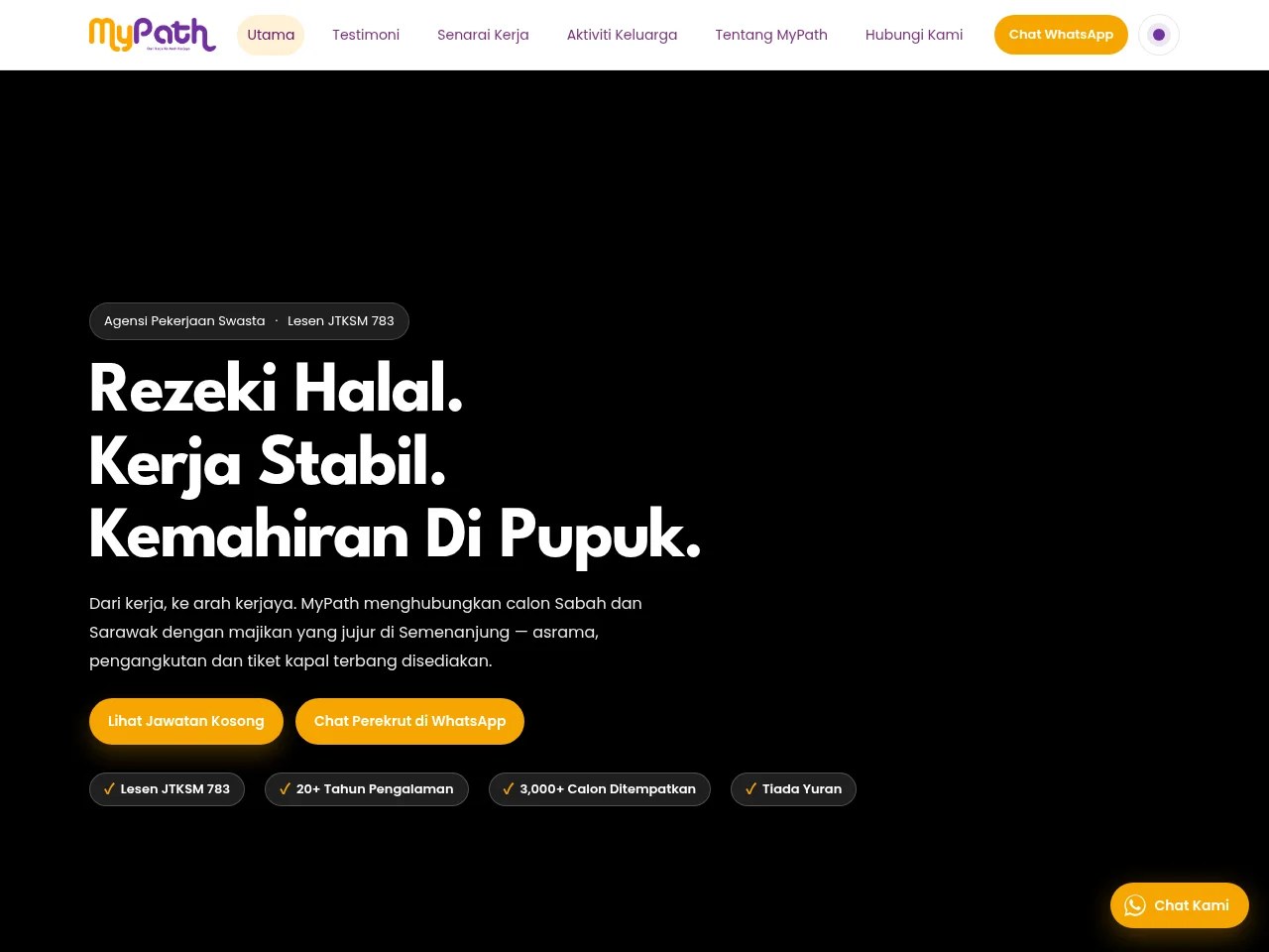 MyPath screenshot MyPath website screenshot