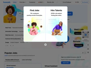 bossjob platform preview