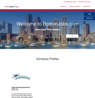 Boston Jobs platform preview