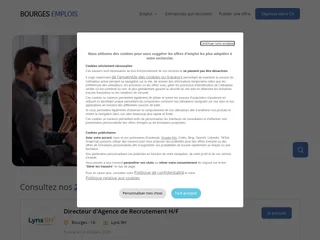 Bourges Emplois platform preview Bourges Emplois platform preview