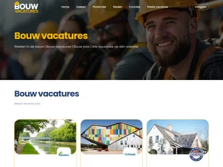 Bouwvacatures screenshot preview Bouwvacatures screenshot preview