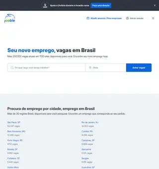 Jooble screenshot preview