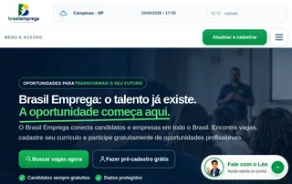 Brasil Emprega screenshot preview Brasil Emprega screenshot preview