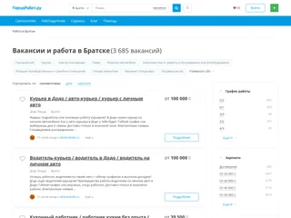 ГородРабот.ру screenshot preview