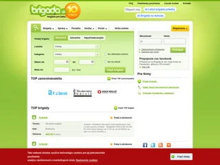 Brigada.sk platform preview Brigada.sk platform preview