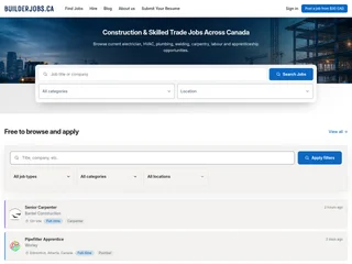 BuilderJobs.ca screenshot preview