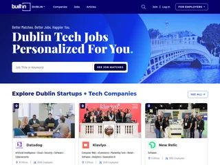 Built In Dublin platform preview Built In Dublin platform preview