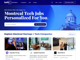 Built In Montreal screenshot preview Built In Montreal screenshot preview