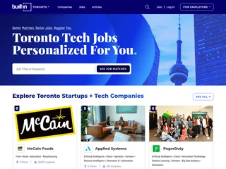 Built In Toronto screenshot preview Built In Toronto screenshot preview