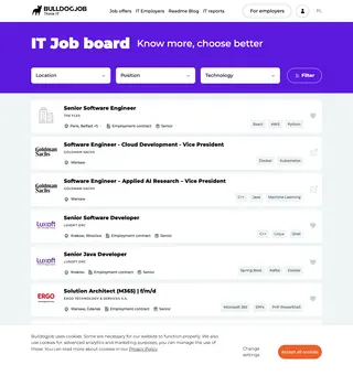Bulldogjob platform preview