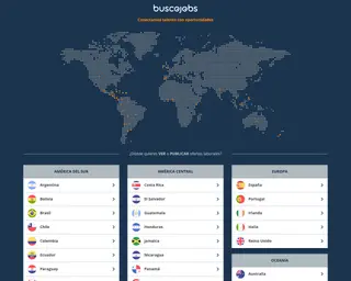 BuscoJobs platform preview