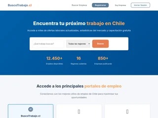 BuscoTrabajo.cl screenshot preview