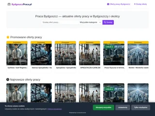 Bydgoszczpraca.pl platform preview Bydgoszczpraca.pl platform preview