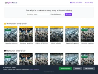 Bytowpraca.pl platform preview Bytowpraca.pl platform preview