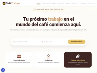 Café Trabajo screenshot preview