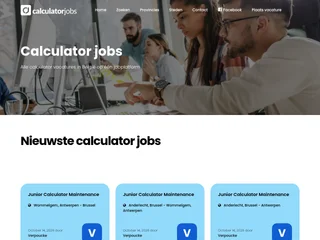 Calculator Jobs platform preview