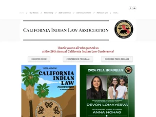 California Indian Law Association platform preview