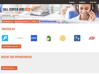 CallCenterJobs.com platform preview