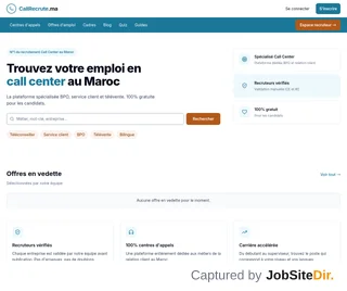 CallRecrute platform preview