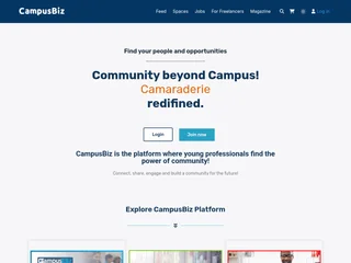 CampusBiz platform preview