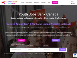 Youth Jobs Bank Canada screenshot preview Youth Jobs Bank Canada screenshot preview