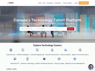Canadian Cybersecurity Jobs screenshot preview