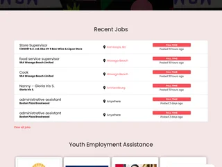 Canadian Youth Hire screenshot preview Canadian Youth Hire screenshot preview