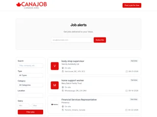 Canada Jobs screenshot preview