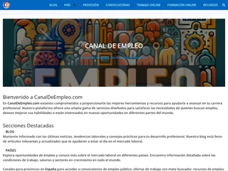 Canal de Empleo screenshot preview Canal de Empleo screenshot preview