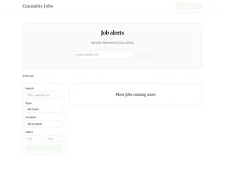 Cannabis Jobs screenshot preview